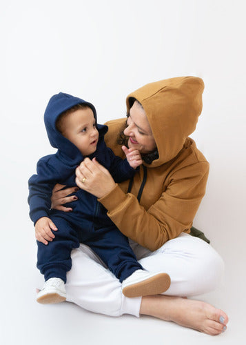 Jaqueta Moletom Infantil Aveloz Marinho