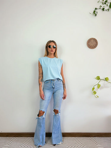 Camiseta Regata Básica Feminina Muscle Tee