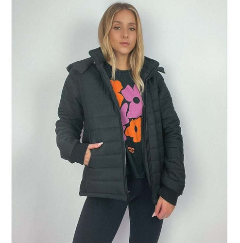 Jaqueta Feminina Bobojaco-preta