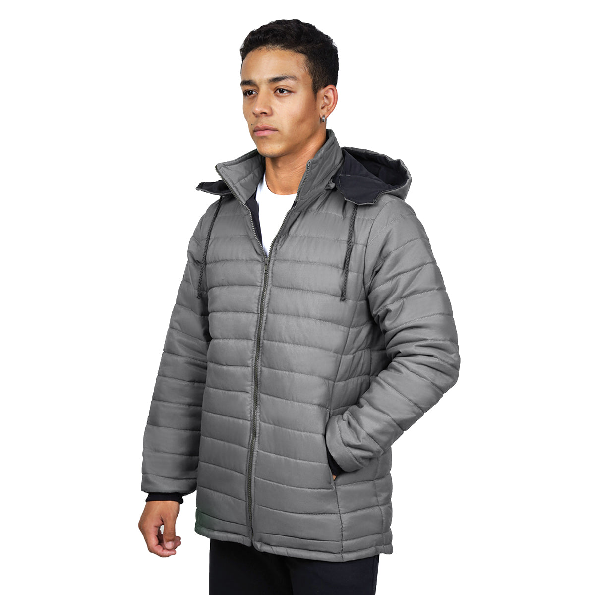 Jaqueta Masculina bobojaco-Cinza