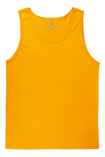 Camiseta Aveloz Regata Masculina Amarelo