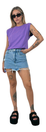 Camiseta Regata Básica Feminina Muscle Tee