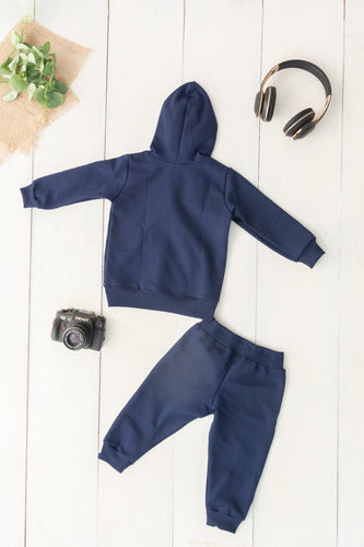 Jaqueta Moletom Infantil Aveloz Marinho