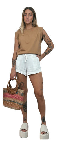 Camiseta Regata Básica Feminina Muscle Tee