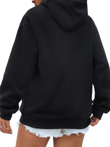 Moletom Aveloz Canguru Básico Preto Unissex