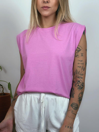 Camiseta Regata Básica Feminina Muscle Tee