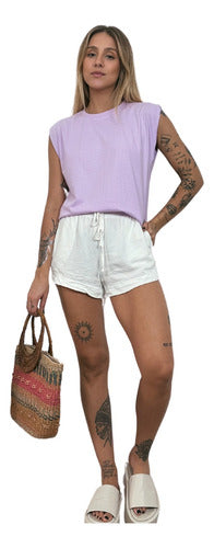 Camiseta Regata Básica Feminina Muscle Tee