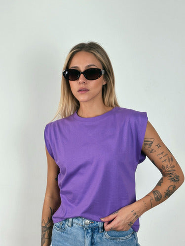 Camiseta Regata Básica Feminina Muscle Tee