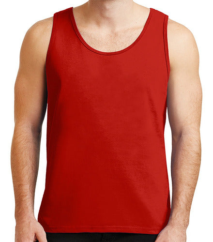 Camiseta Aveloz Regata Masculina Vermelha