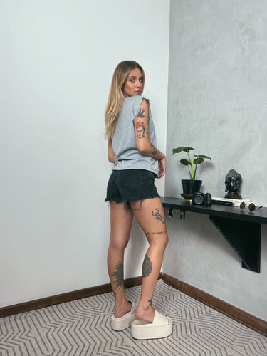 Camiseta Regata Básica Feminina Muscle Tee