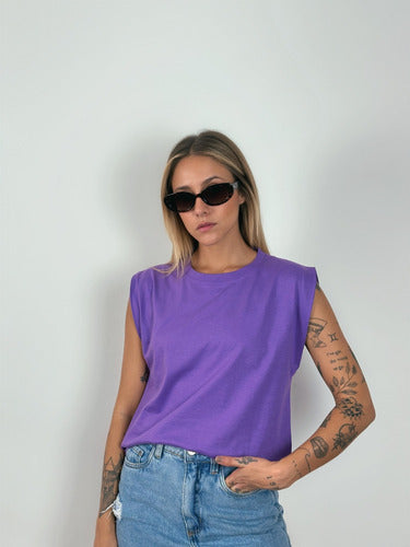 Camiseta Regata Básica Feminina Muscle Tee