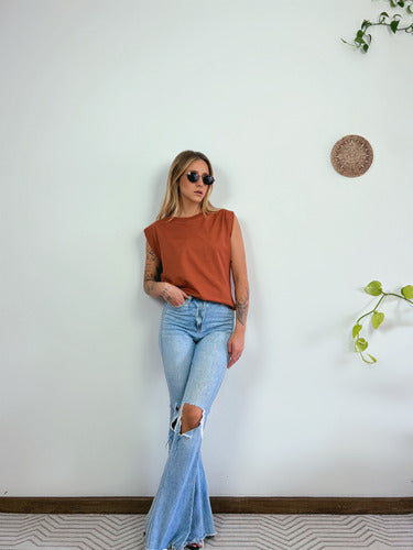 Camiseta Regata Básica Feminina Muscle Tee