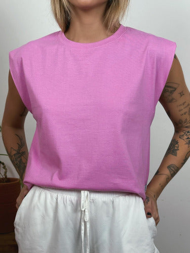 Camiseta Regata Básica Feminina Muscle Tee