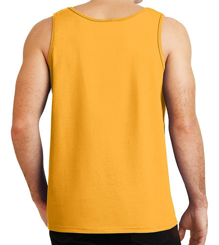 Camiseta Aveloz Regata Masculina Amarelo