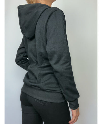Jaqueta Moletom Aveloz Easy Feminina-preta