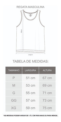 Camiseta Aveloz Regata Masculina Cinza