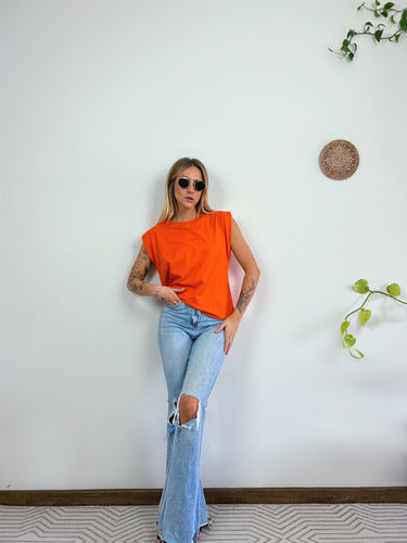 Camiseta Regata Básica Feminina Muscle Tee