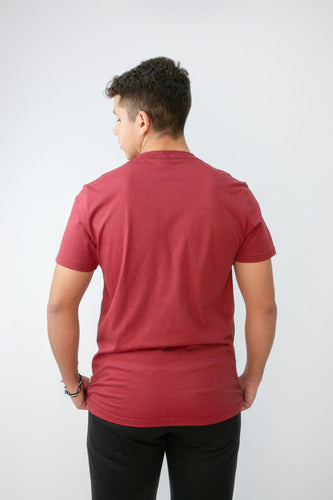 Camiseta Aveloz Wave- Bordo