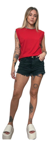 Camiseta Regata Básica Feminina Muscle Tee