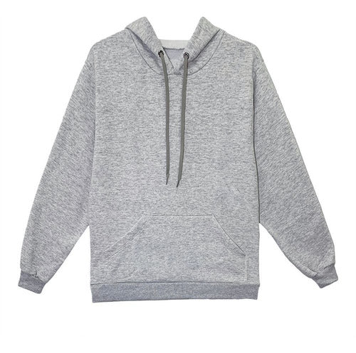 Moletom Aveloz Canguru Básico Cinza