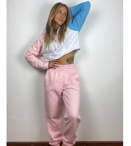 Calça Moletom Feminina Aveloz Rosa