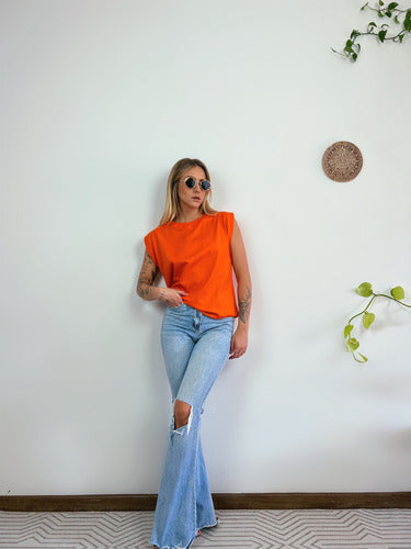 Camiseta Regata Básica Feminina Muscle Tee