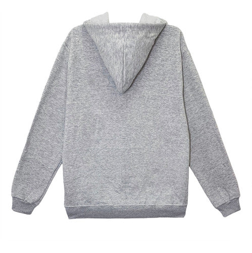 Moletom Aveloz Canguru Básico Cinza