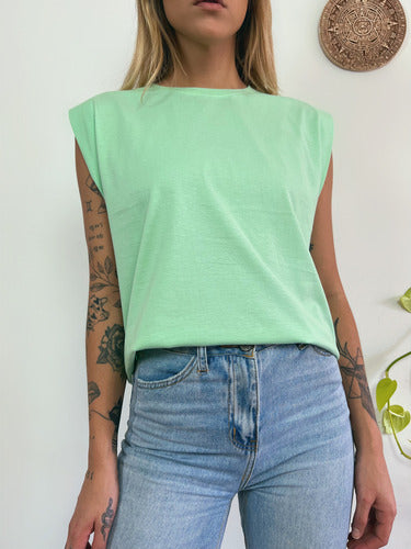 Camiseta Regata Básica Feminina Muscle Tee