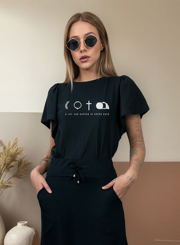 Camiseta Religiosa 100% Algodão Estampa Ressureição Aveloz