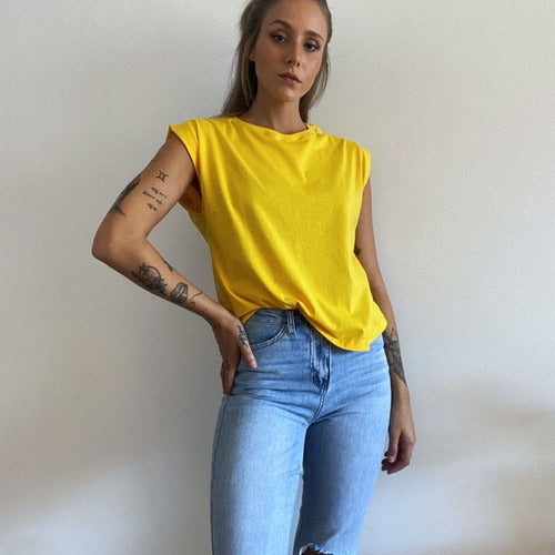 Camiseta Regata Básica Feminina Muscle Tee