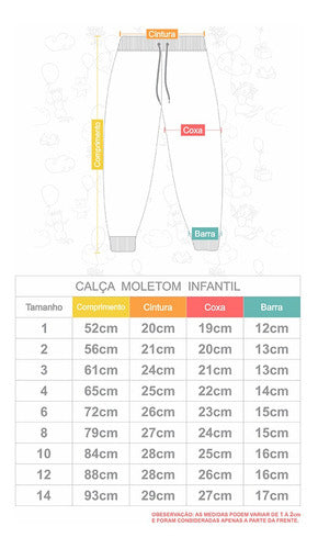 Calça Moletom Aveloz Infantil Rosa