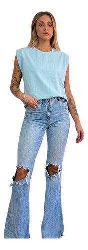 Camiseta Regata Básica Feminina Muscle Tee