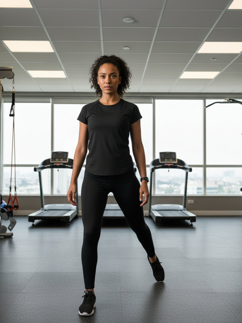 Camiseta Feminina Raglan Dry Proteção Solar UV Lisa Corrida Academia Ciclismo Esporte - Preta