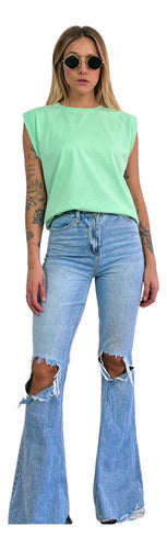 Camiseta Regata Básica Feminina Muscle Tee