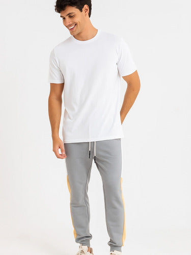 Camiseta Masculina Algodão Básica Branca