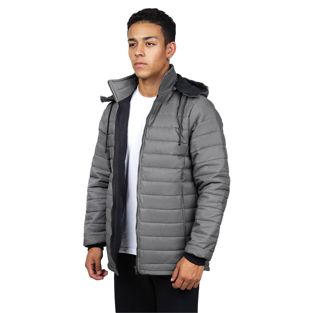 Jaqueta Masculina bobojaco-Cinza