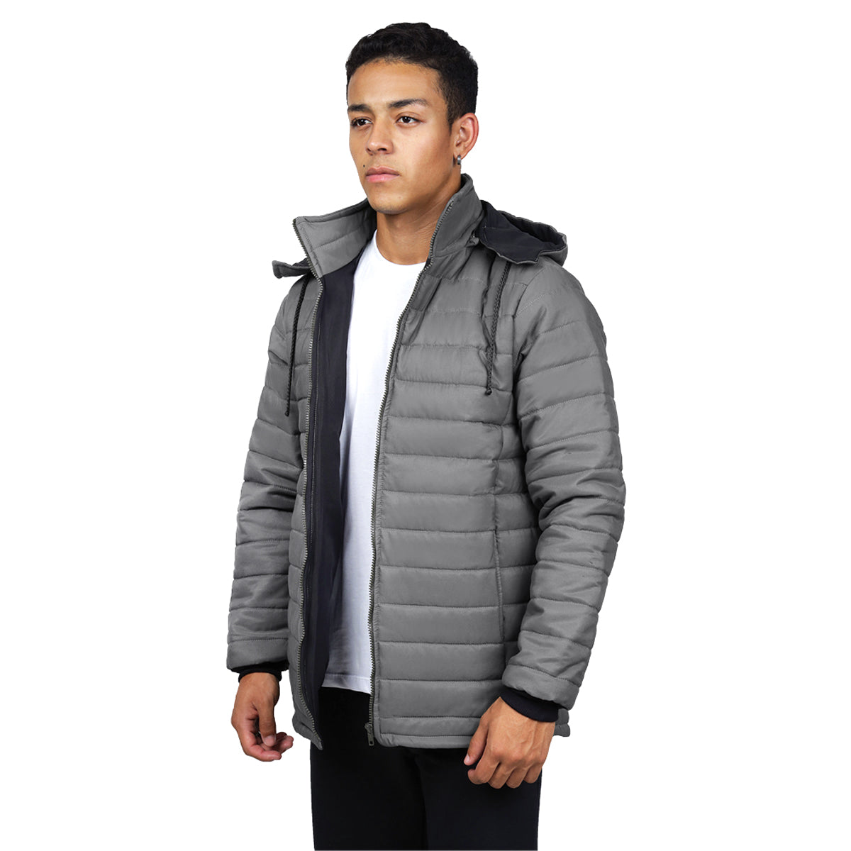 Jaqueta Masculina bobojaco-Cinza