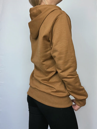 Jaqueta Moletom Aveloz Easy Feminina-caramelo