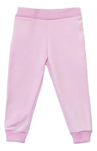 Calça Moletom Aveloz Infantil Rosa
