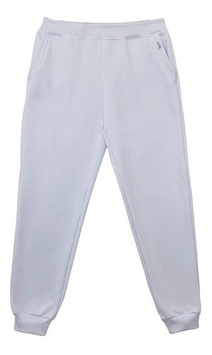 Calça Aveloz Jogger Moletom Branco