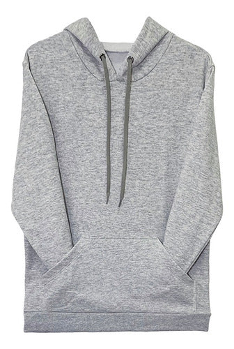 Moletom Aveloz Canguru Básico Cinza