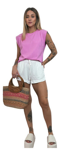 Camiseta Regata Básica Feminina Muscle Tee