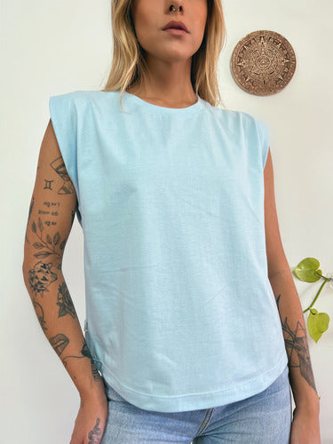 Camiseta Regata Básica Feminina Muscle Tee