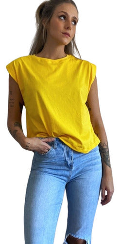 Camiseta Regata Básica Feminina Muscle Tee