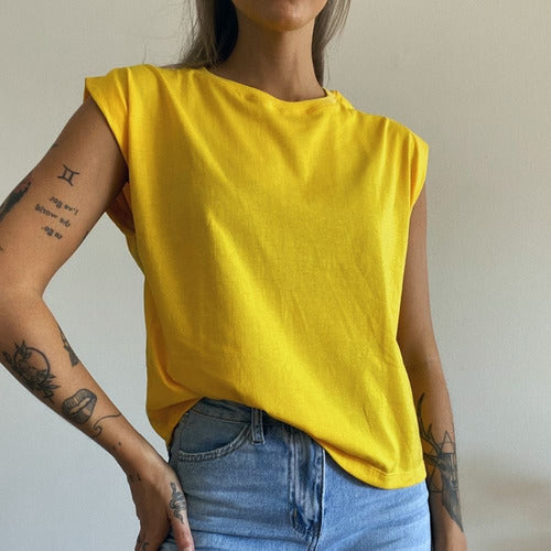 Camiseta Regata Básica Feminina Muscle Tee