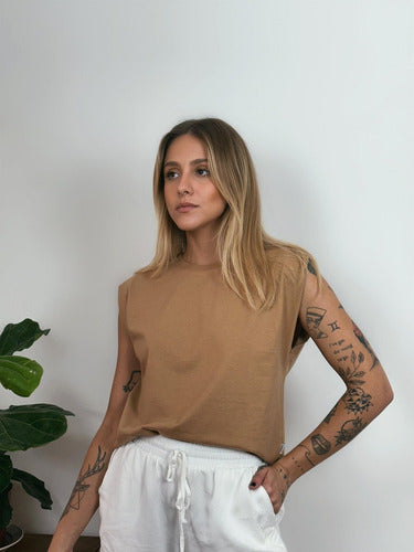 Camiseta Regata Básica Feminina Muscle Tee