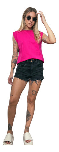 Camiseta Regata Básica Feminina Muscle Tee